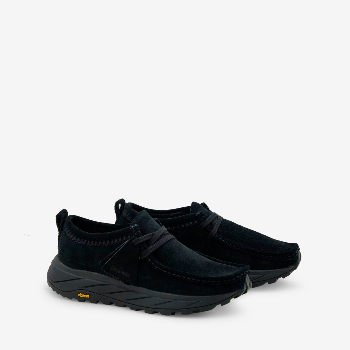 Walla Eden Lo Black | Black Suede
