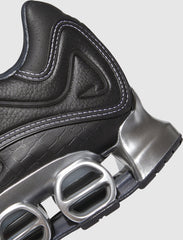DIOS MEGA 01 NS LEATHER "BLACK/RED/GREY"