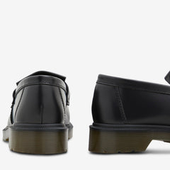 Adrian Tassel Loafer Black Polished Smooth