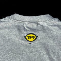Brazil Ronaldo Nike R9 Surgery Promo T-Shirt Made in USA; NEW