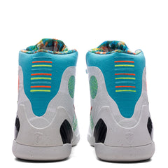 Kobe IX Elite High Protro 'What The Kobe?' (GS) - White/Chlorine Blue/Black