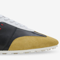 Leather Sneaker Green | Black | Pink | Grey