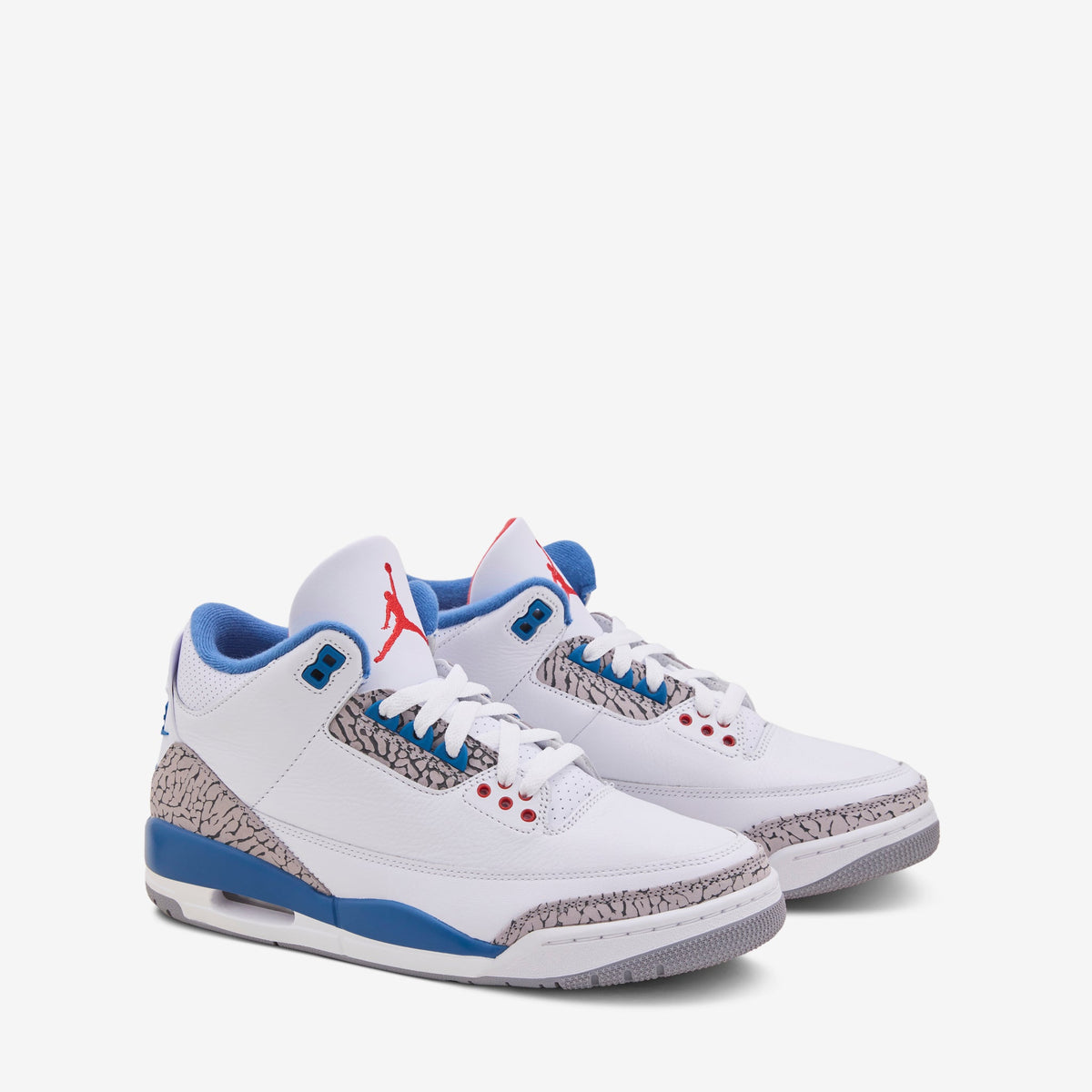 Air Jordan 3 Retro OG White | Fire Red | True Blue