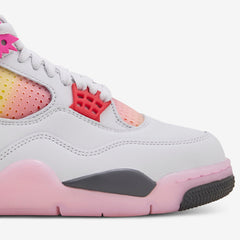 Air Jordan 4 Retro 'Comic' Off White | Fire Pink | Anthracite