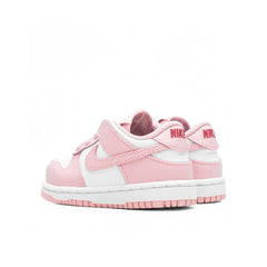 Dunk Low (TD) - White/Pink Glaze/Pomegranate