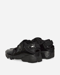 Women's Air Rift Sandals Black / Metallic Silver