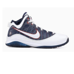 LeBron 7 PS 'P.S. White / Navy' (2010)