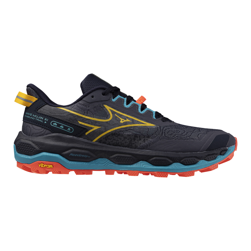 Mizuno Wave Mujin 11 Men's - Odyssey Gray/Citrus/Fiery Cora