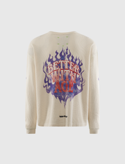 VANITY WAFFLE LONG SLEEVE TEE