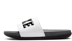 Offcourt Slide Dark Grey Black White
