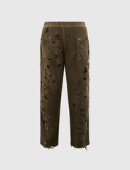 TC DESTROYED KNIT PANTS