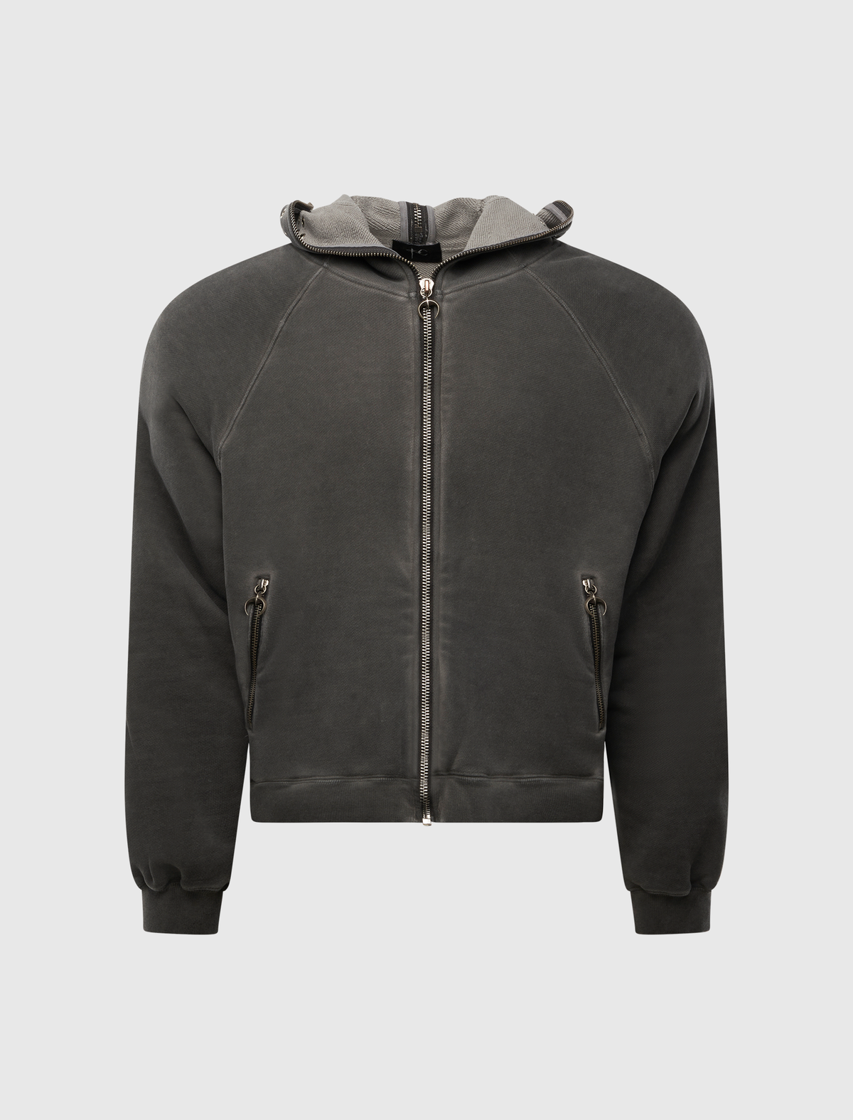 BULK SHOULDER GLADIATOR ZIP-UP HOODIE