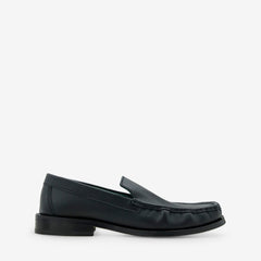 Michel Mocassin Black Grain Leather