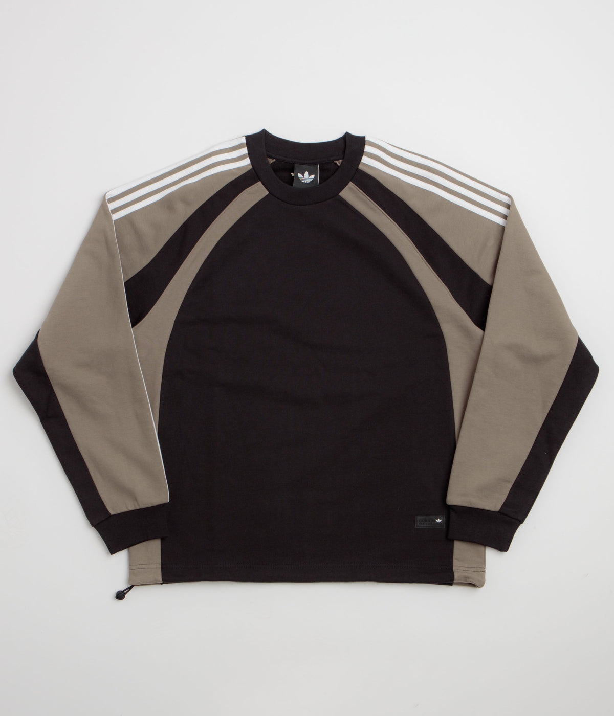 Adidas FS+ Crewneck Sweatshirt - Black / Khaki Six