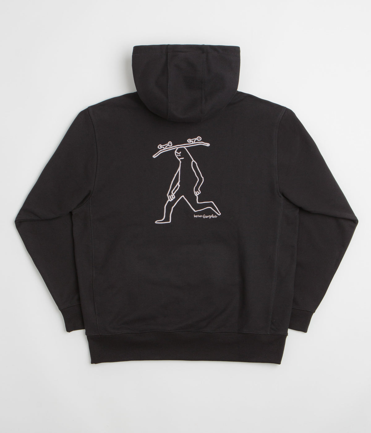 Adidas Gonz Head Hoodie - Black / Aurora Ivy
