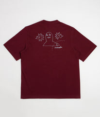 Adidas Gonz NA T-Shirt - Shadow Red / Halo Silver