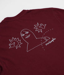 Adidas Gonz NA T-Shirt - Shadow Red / Halo Silver
