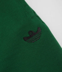 Adidas Shmoofoil Featherweight Shorts - Dark Green / Black