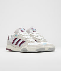 Adidas Tekkira Cup Shoes - FTWR White / Maroon / Clear Sky
