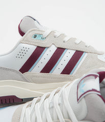 Adidas Tekkira Cup Shoes - FTWR White / Maroon / Clear Sky
