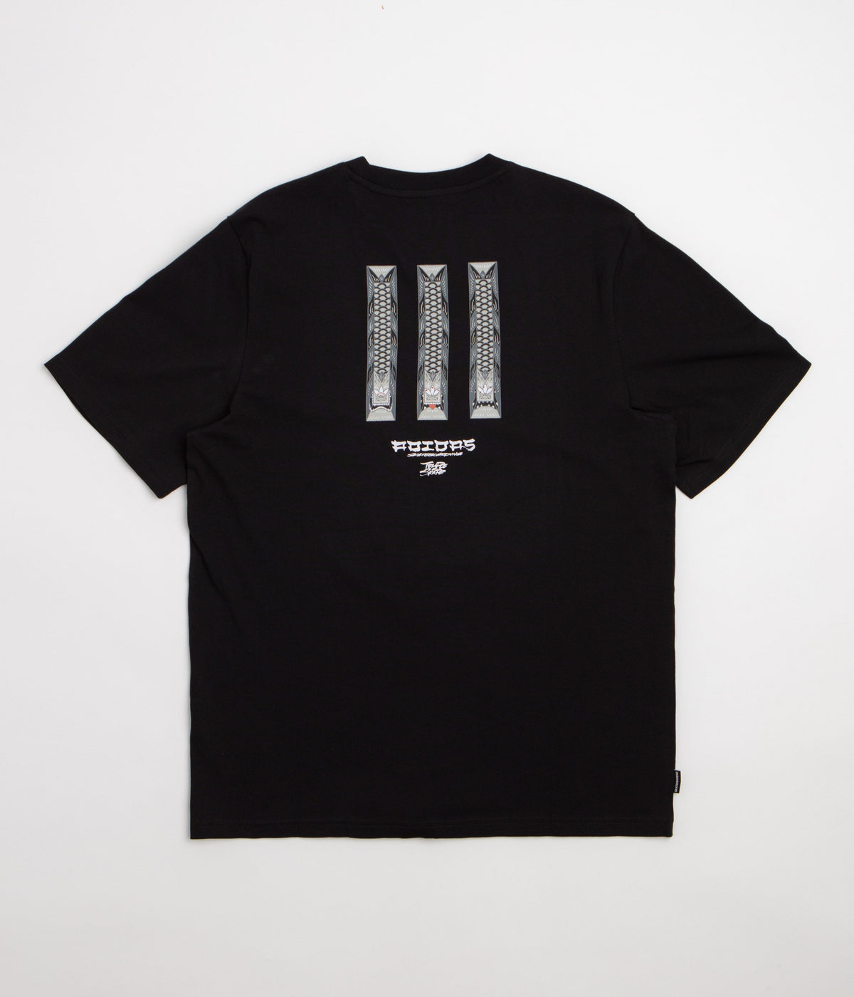Adidas Temple Of Skate Curb T-Shirt - Black