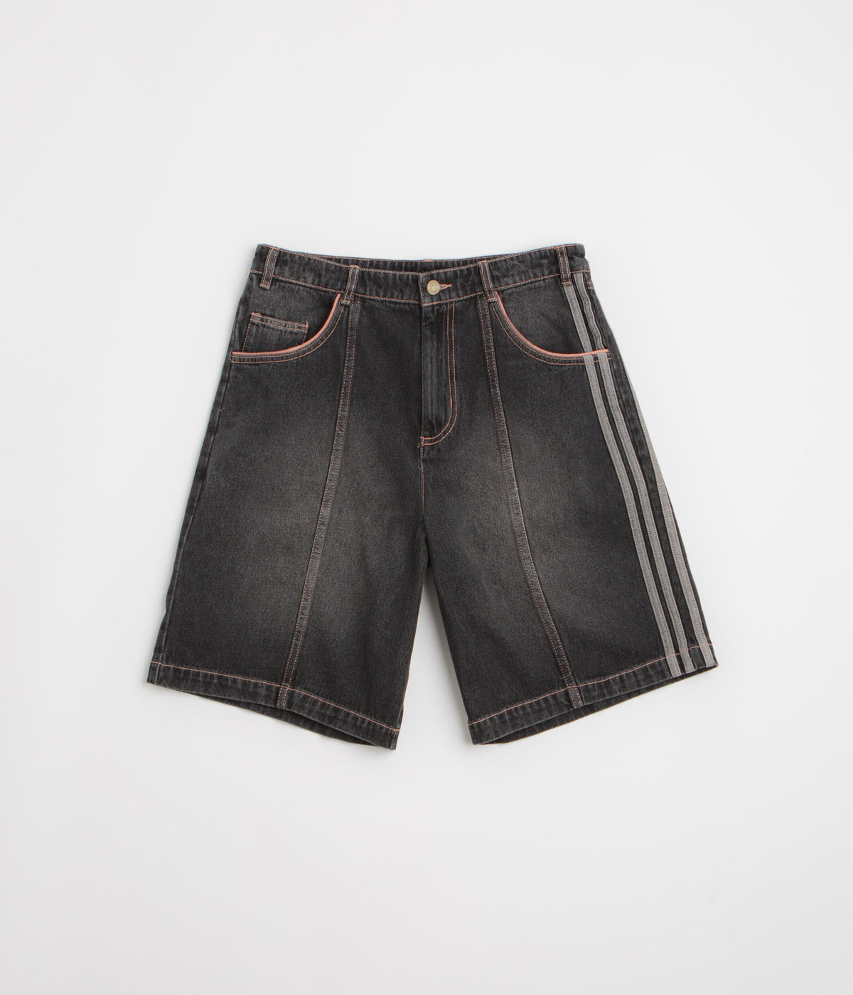 Adidas Tyshawn Denim Shorts - Black