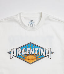 Adidas x Thrasher x AFA Argentina T-Shirt - Core White