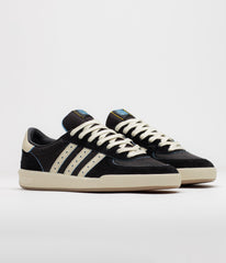 Adidas x Thrasher x AFA Glenburn Shoes - Core Black / Cream White / Gum5