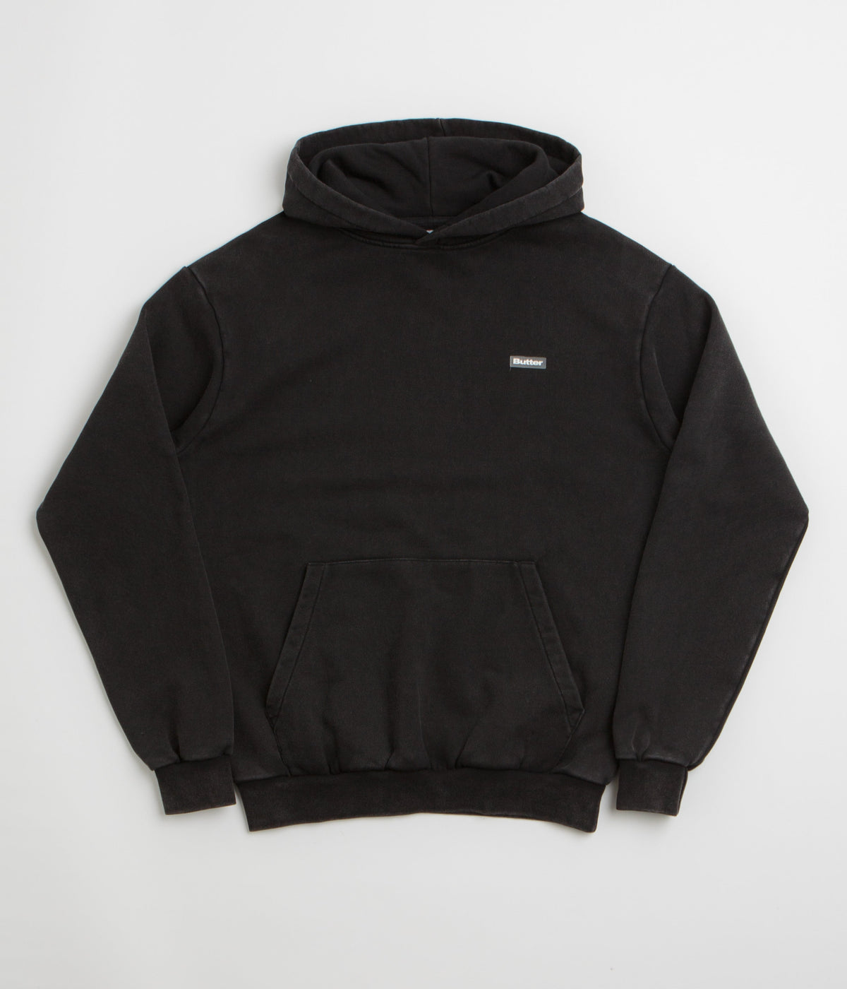 Butter Goods Basic Hoodie - Washed Black
