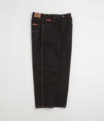 Butter Goods Relaxed Jeans - Washed Black / Black