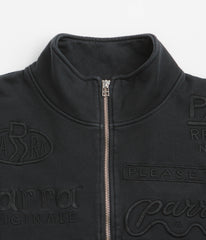by Parra Media Training Quarter Zip Sweatshirt - Black