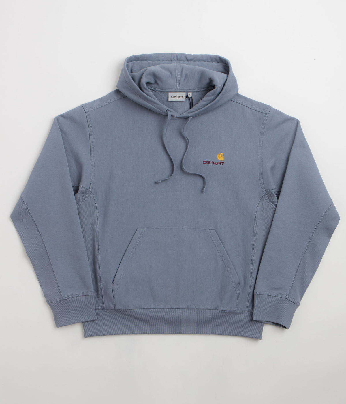 Carhartt American Script Hoodie - Shady Blue
