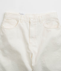 Carhartt Brandon Shorts - White Rinsed