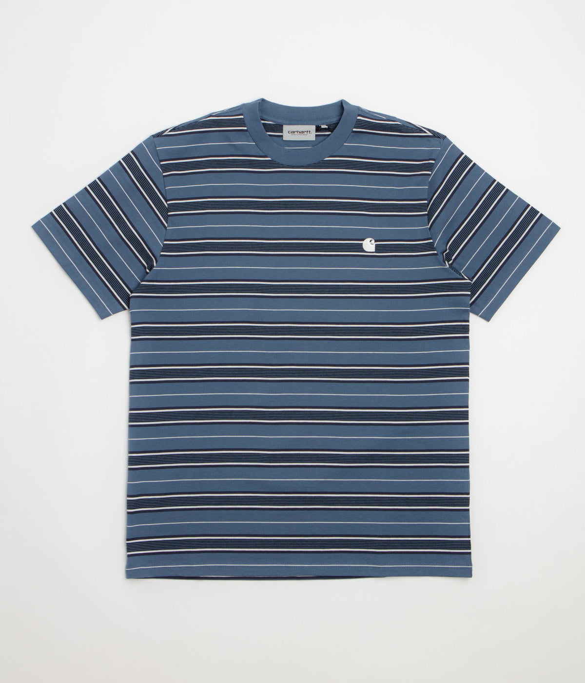 Carhartt Bronson T-Shirt - Bronson Stripe / Icesheet
