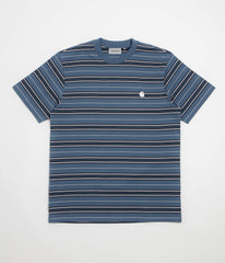 Carhartt Bronson T-Shirt - Bronson Stripe / Icesheet