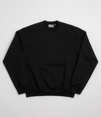 Carhartt Carhartt Crewneck Sweatshirt - Black / Black