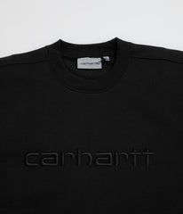 Carhartt Carhartt Crewneck Sweatshirt - Black / Black