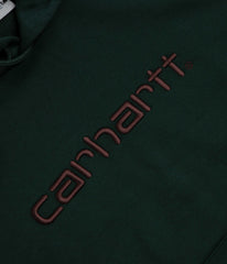 Carhartt Carhartt Hoodie - Dark Scarab / Palisander