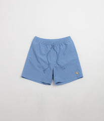 Carhartt Chase Swim Trunks - Curacao / Gold