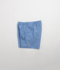Carhartt Chase Swim Trunks - Curacao / Gold