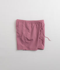 Carhartt Chase Swim Trunks - Magenta / Gold