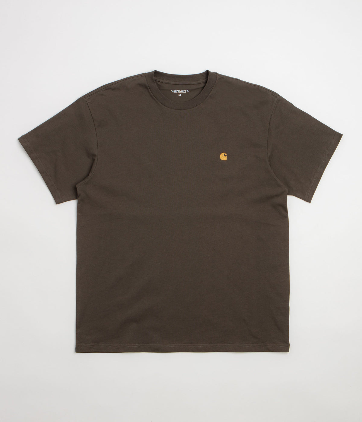 Carhartt Chase T-Shirt - Shungite / Gold