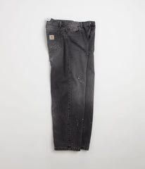 Carhartt Landon Pants - Black Destroy Wash / Splatter