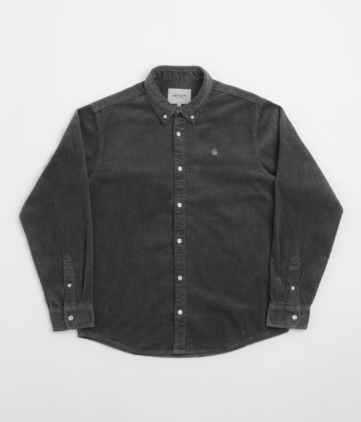 Carhartt Madison Cord Shirt - Graphite / Graphite