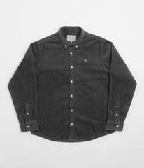 Carhartt Madison Cord Shirt - Graphite / Graphite