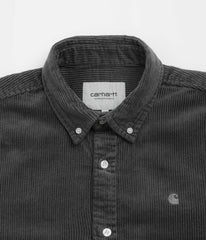 Carhartt Madison Cord Shirt - Graphite / Graphite