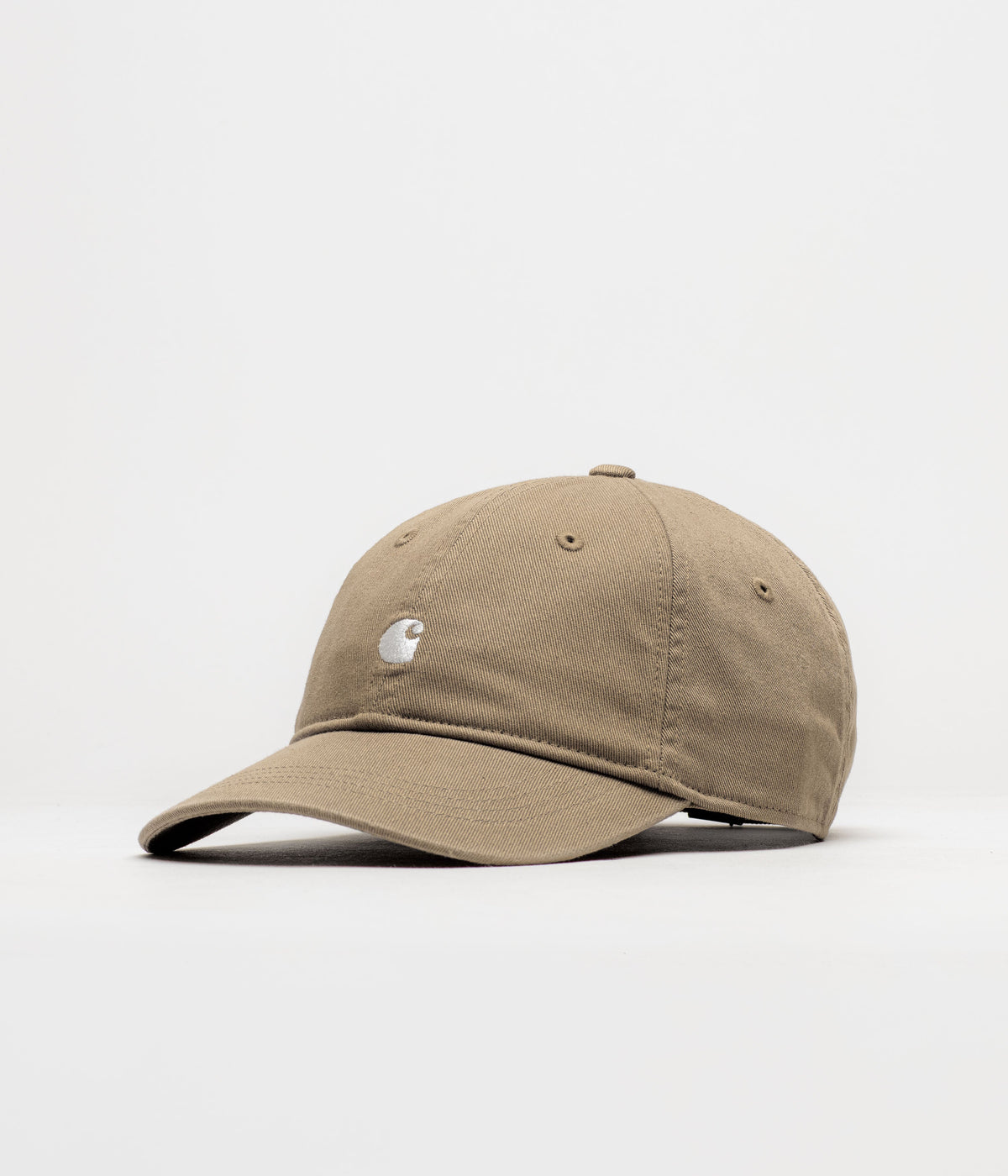 Carhartt Madison Logo Cap - Leather / White