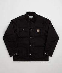 Carhartt Michigan Coat - Black / Black Rigid