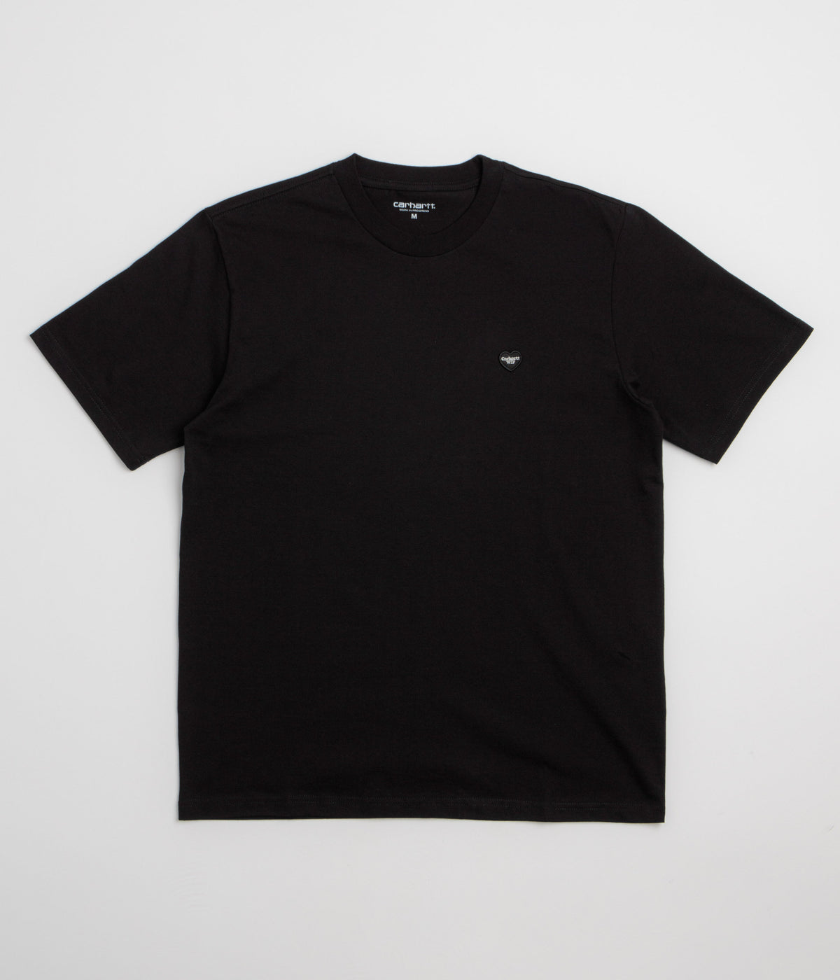 Carhartt Small Heart T-Shirt - Black / Black