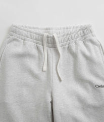 Civilist Leisure Sweatpants - Light Heather Grey